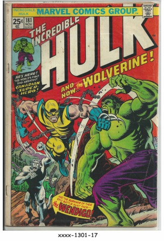 The Incredible Hulk #181 © November 1974 Marvel Comics